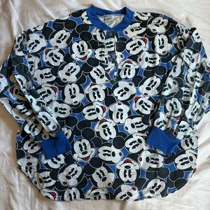 Vintage Mickey Mouse Henley Shirt